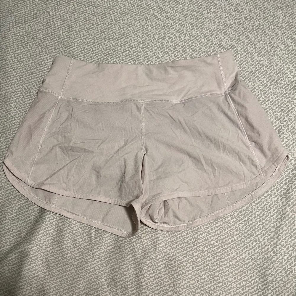 White Lululemon Shorts